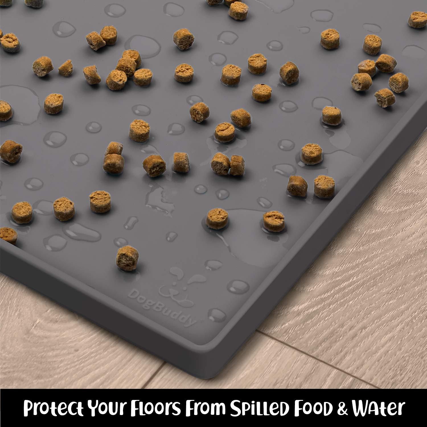 DogBuddy silicona de grado alimentario ofrece seguridad y durabilidad.