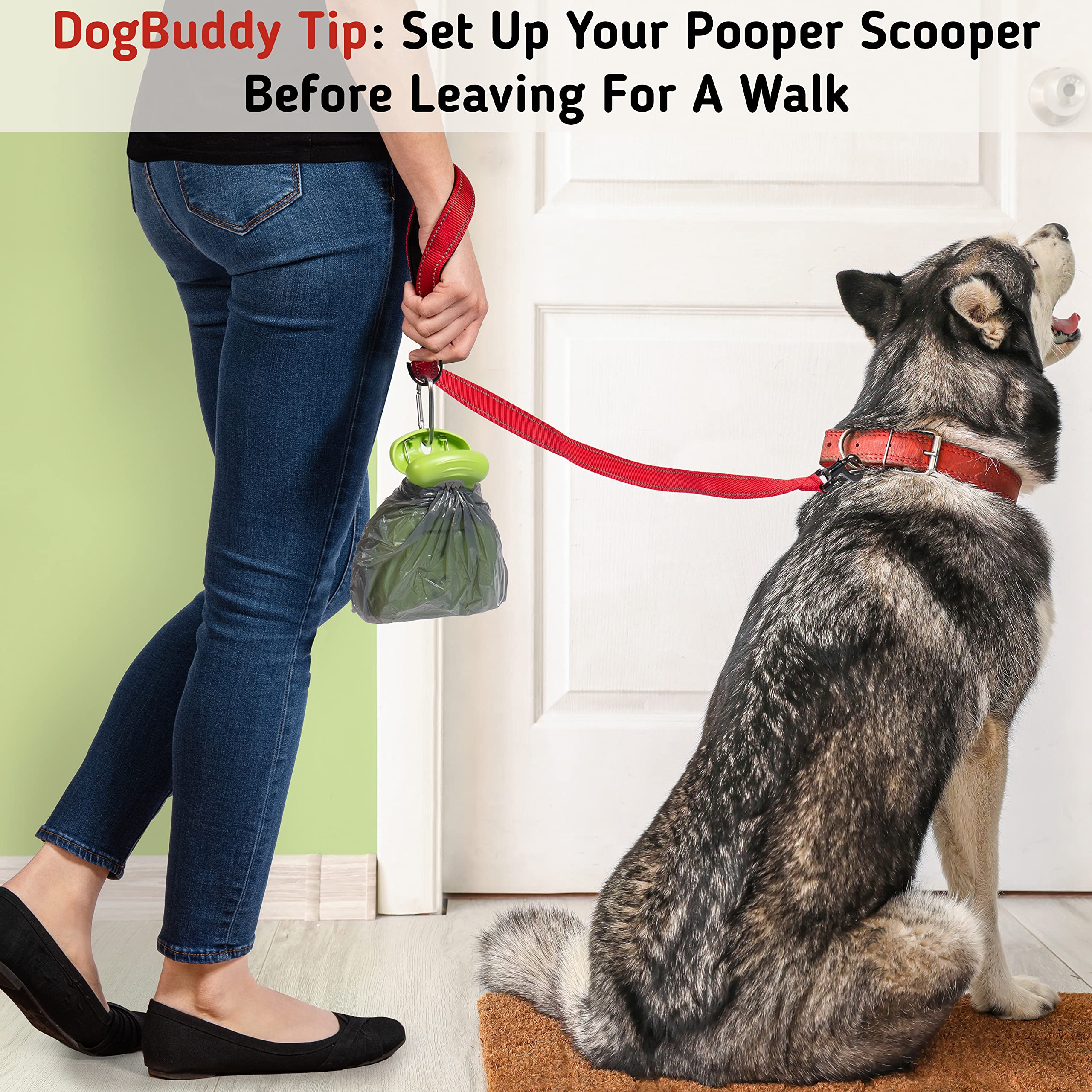 DogBuddy Pooper Scooper small size suitable for small dogs and tight spaces