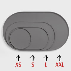 DogBuddy waterproof silicone pet mat keeps bowls and surfaces dry