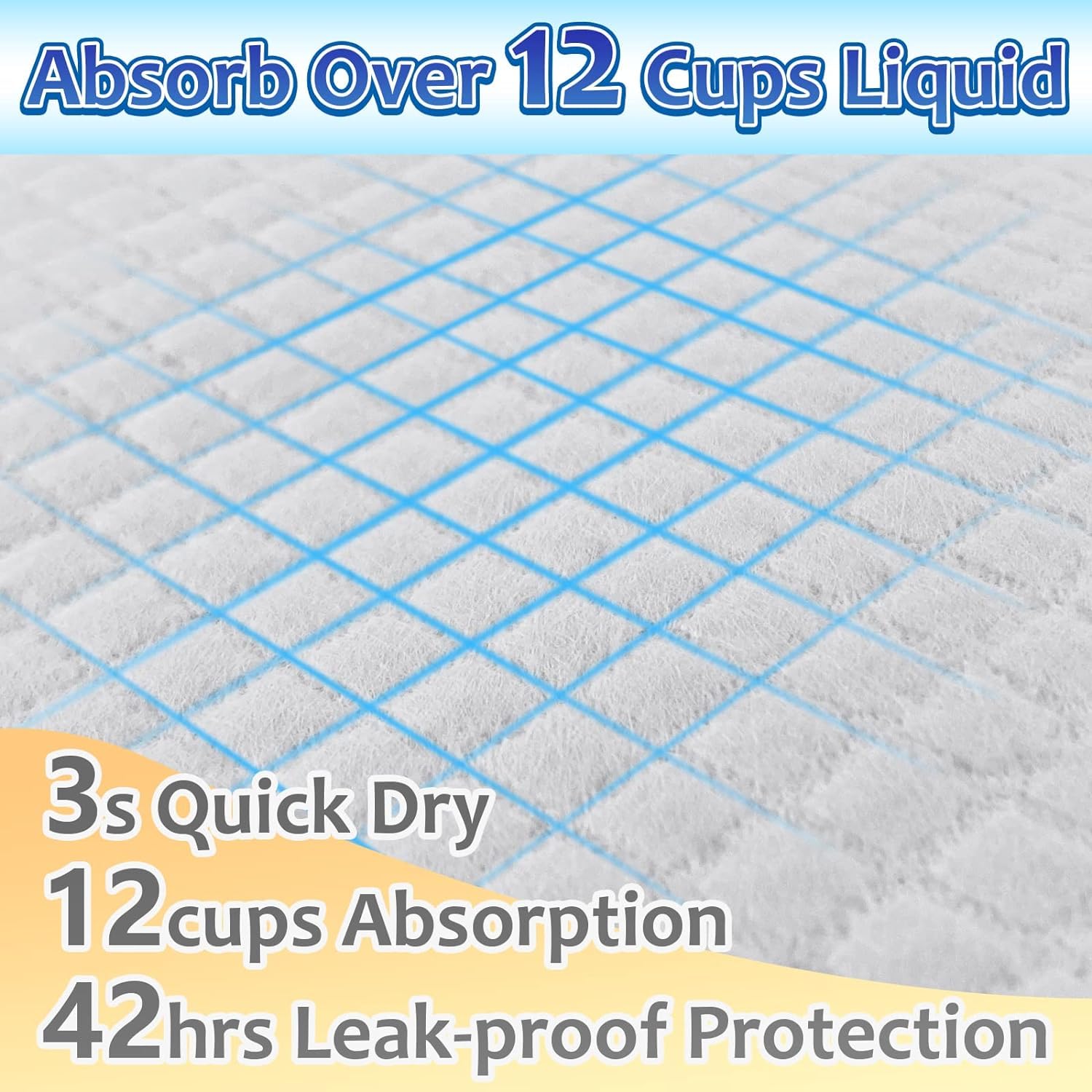 Dogcator 6-layer absorbent pad highlights its thick, durable construction.