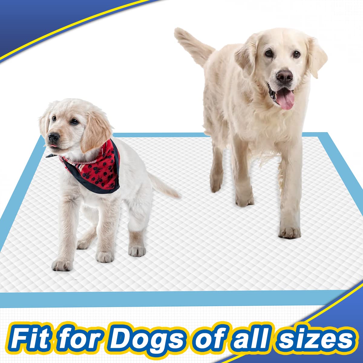 Dogcator Puppy Pads work for dogs, cats, and small pets to simplify potty time.