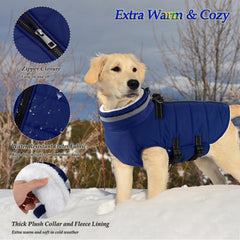 Dogcheer integrated harness back-zipper design enables secure control.