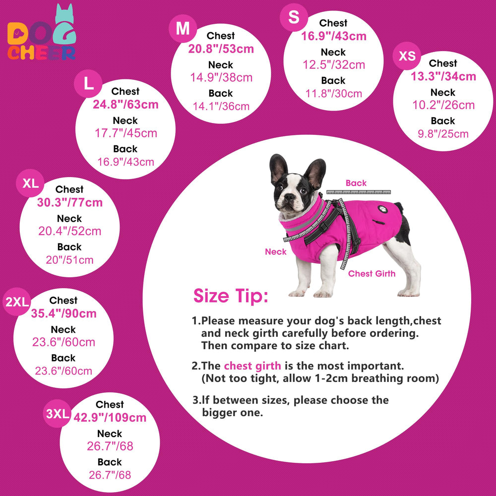 Dogcheer plush fleece lining in pink adds cozy warmth at chilly mornings