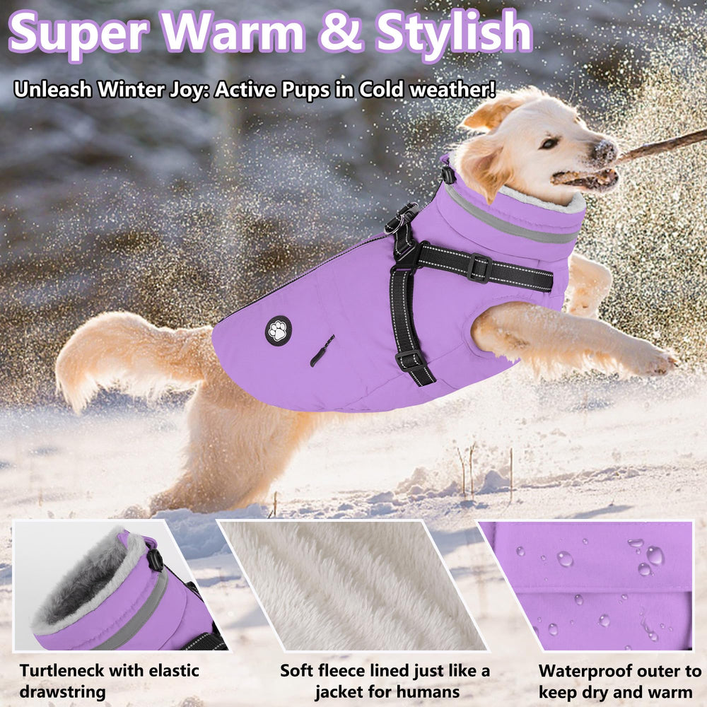 Dogcheer plush fleece lining close-up, cozy warmth for cold days.