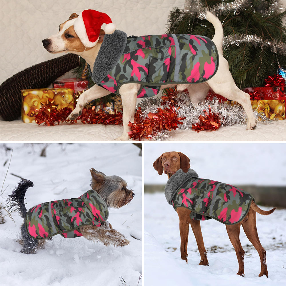Dogcheer Warm Dog Coat adjustable buckles ensure secure, comfortable fit