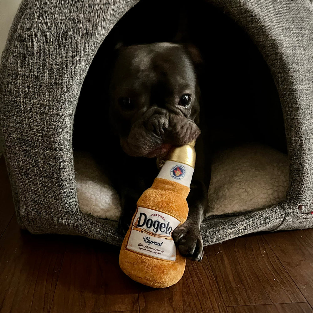 Dogelo plush toy 8.5-inch bottle suitable for large and small dogs
