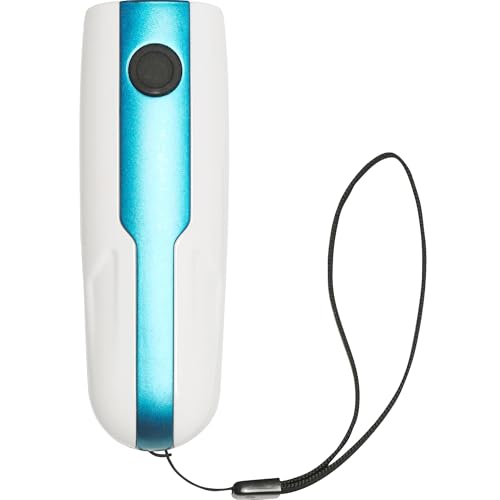 Doggie Don’t anti barking device front view shows portable humane training tool for calmer walks