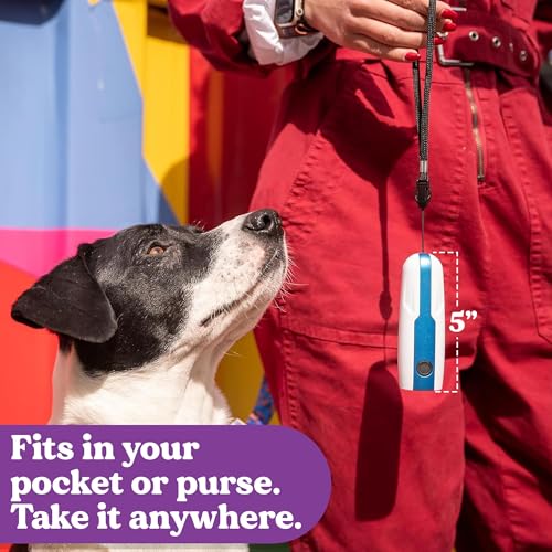 Doggie Don't recharge indicator demonstrates battery status for reliable daily use.