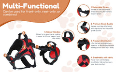 Doggie Stylz full-body lifting harness full-body setup enables versatile support for mobility tasks.