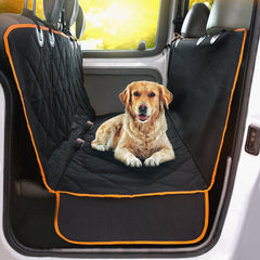 Doggie World dog car seat cover backseat protector keeps seats clean and comfortable during rides.