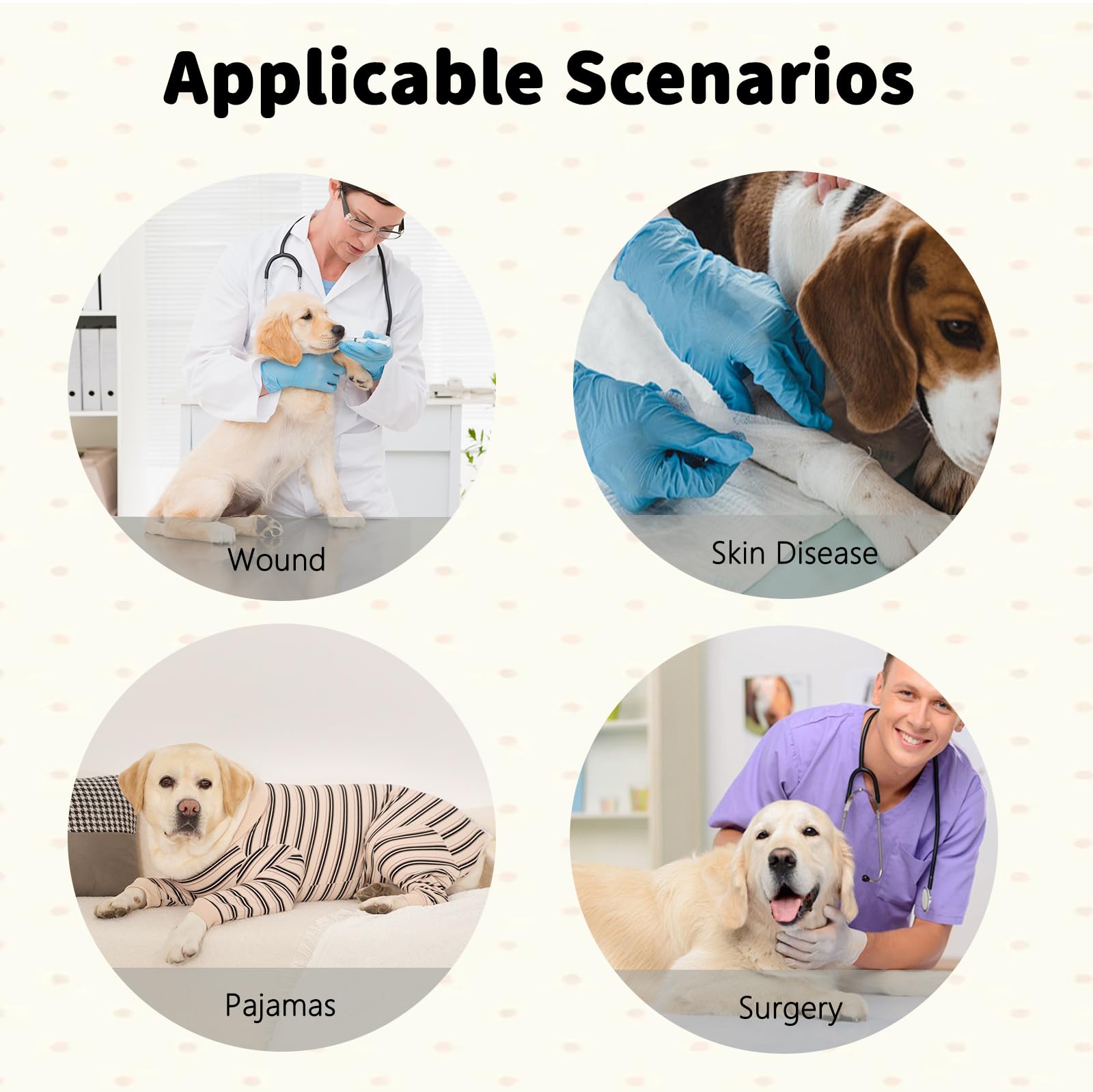DoggieKit size chart guide helps select the right fit