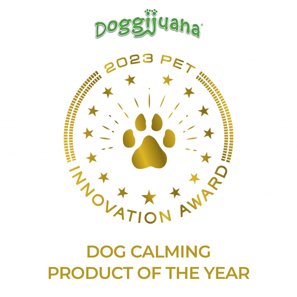 Doggijuana dog toy filled with Juananip for scent-driven play.