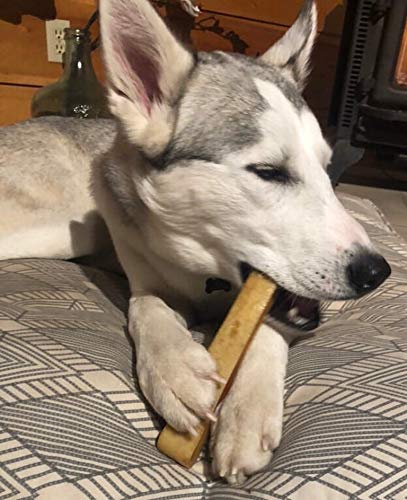 Serving-size 6 pieces in the 2-pound package from Doggo Dog Chew.