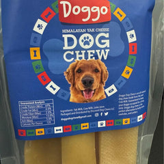 Doggo Dog Chew dentally-focused chew close-up demonstrates plaque-tartar reduction potential.