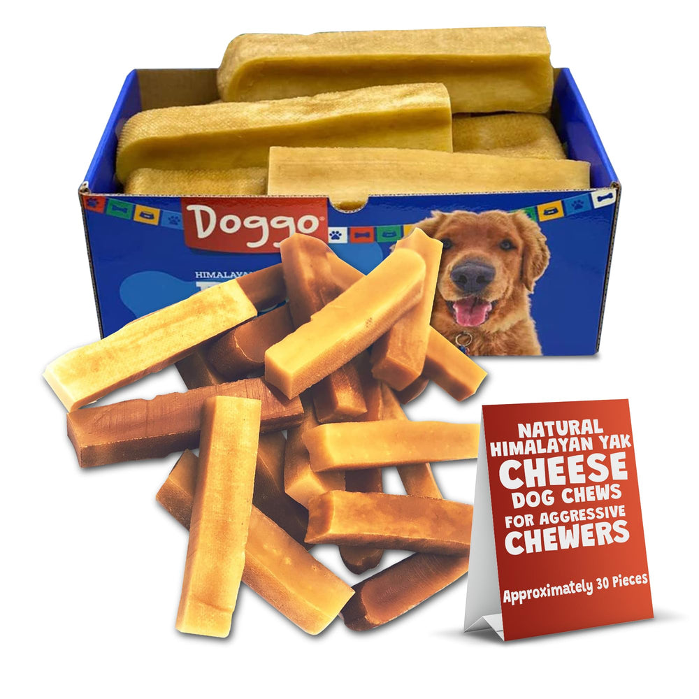 Doggo Dog Chew yak-chew-packaging highlights premium natural treat for dogs.