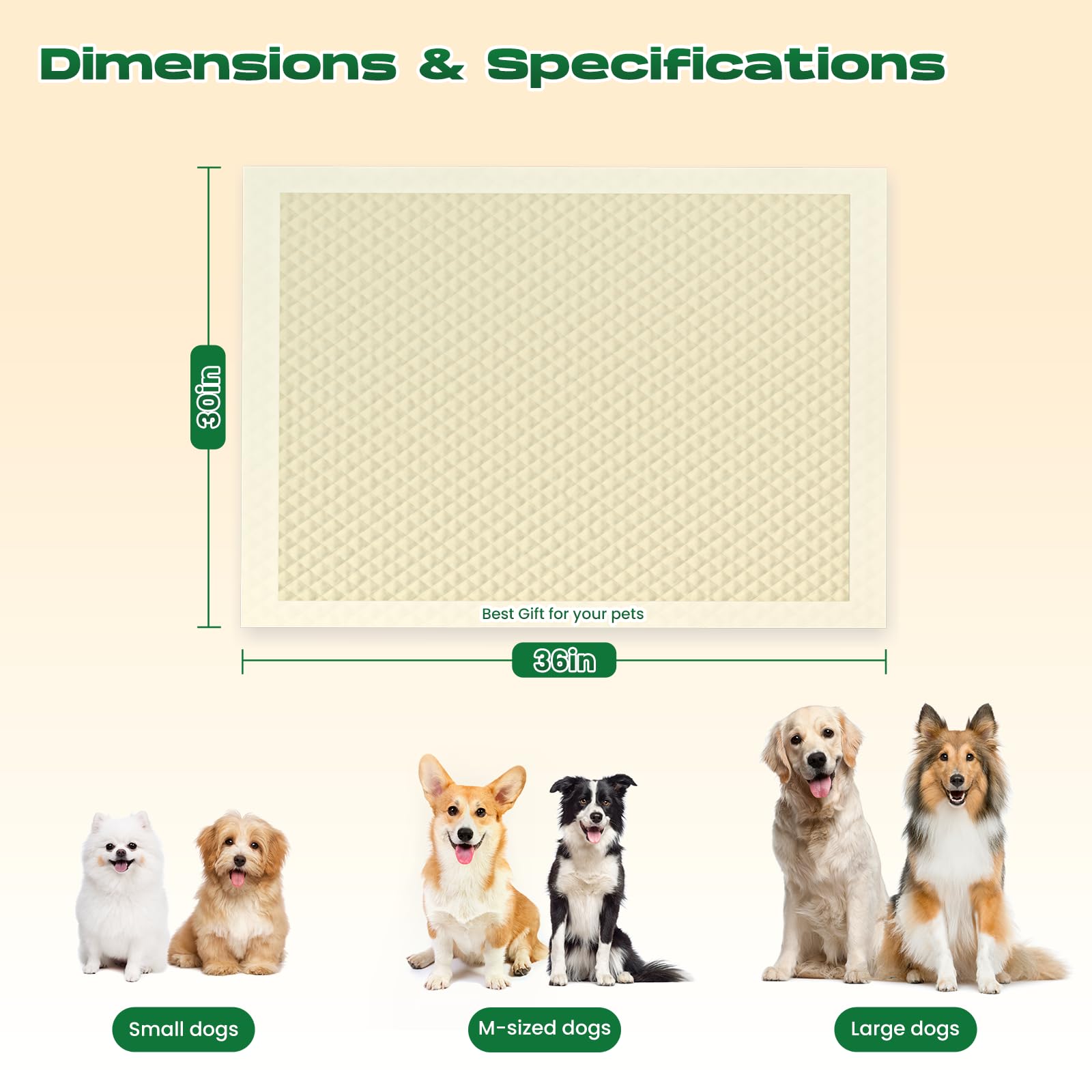 Doggo Doug bamboo texture close-up shows natural odor-control for a fresher home.