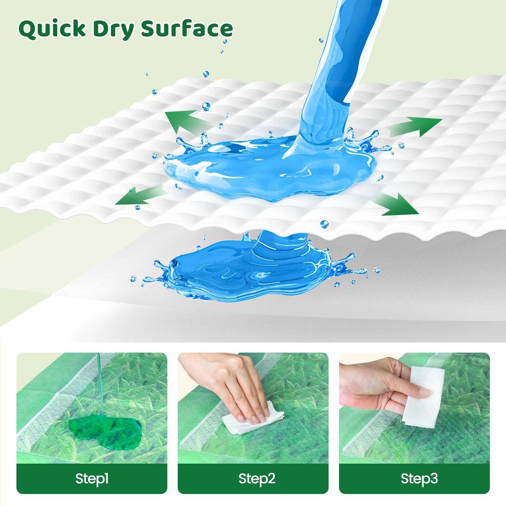 DOGGO DOUG puppy pads green tea air freshening for fresher at-home air