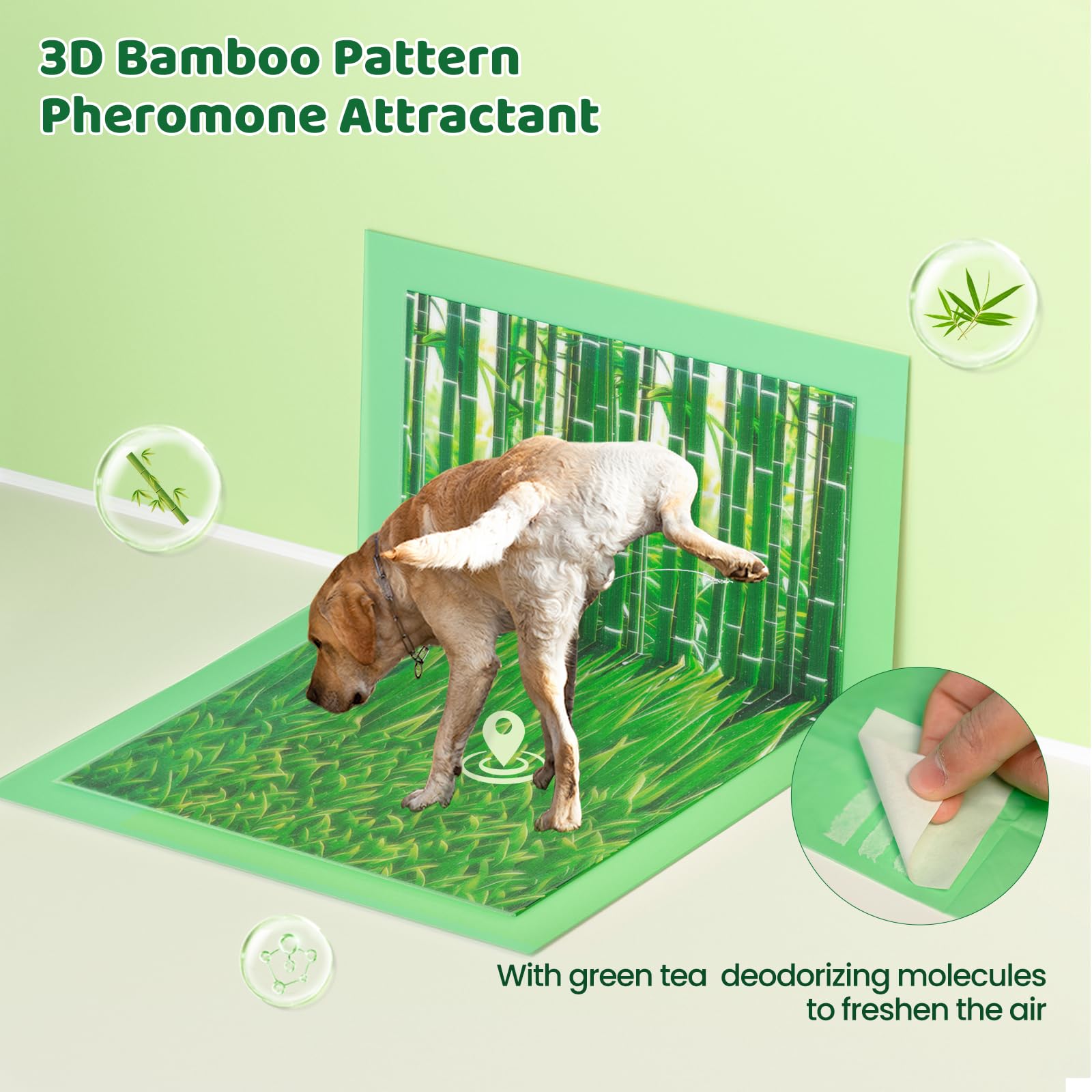 Doggo Doug Puppy Pads XL multi-pet suitability for households with puppies, cats, and small animals.
