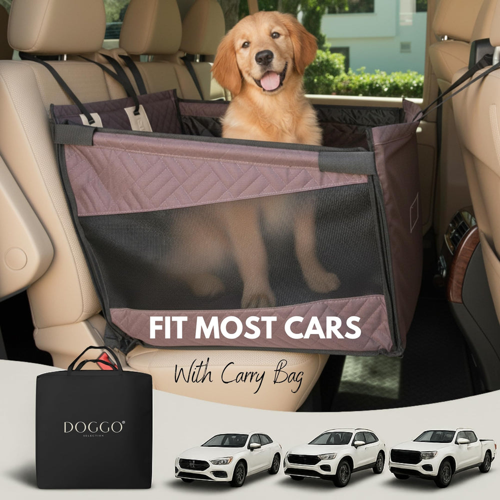 DOGGO Selection waterproof and easy to wipe clean after messy adventures.