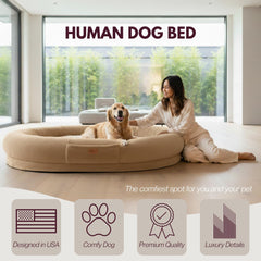 DOGGO Selection ultra-soft-plush-fabric close-up highlights skin-friendly texture for calm, cozy comfort.