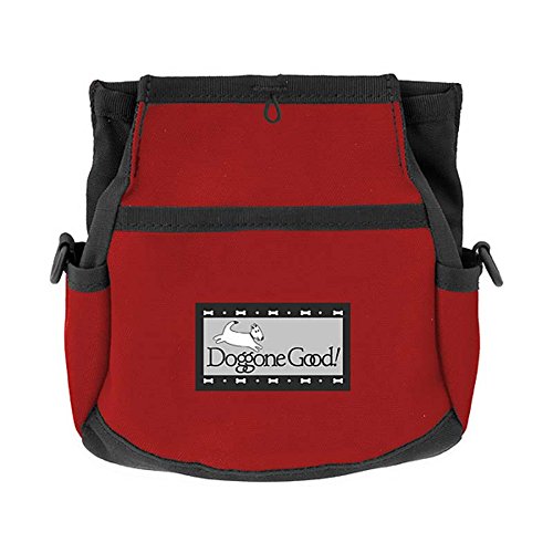 Doggone Good Rapid Rewards bag main compartment, spacious for treats and gear.