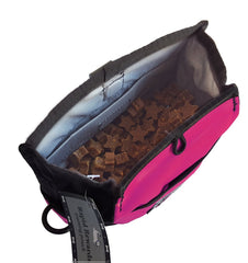 Doggone Good Rapid Rewards Pouch magnetic closure highlights fast, quiet opening during training