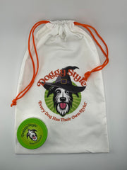 Applying Doggy Style paw balm to pads demonstrates quick-absorbing, non-greasy moisturization