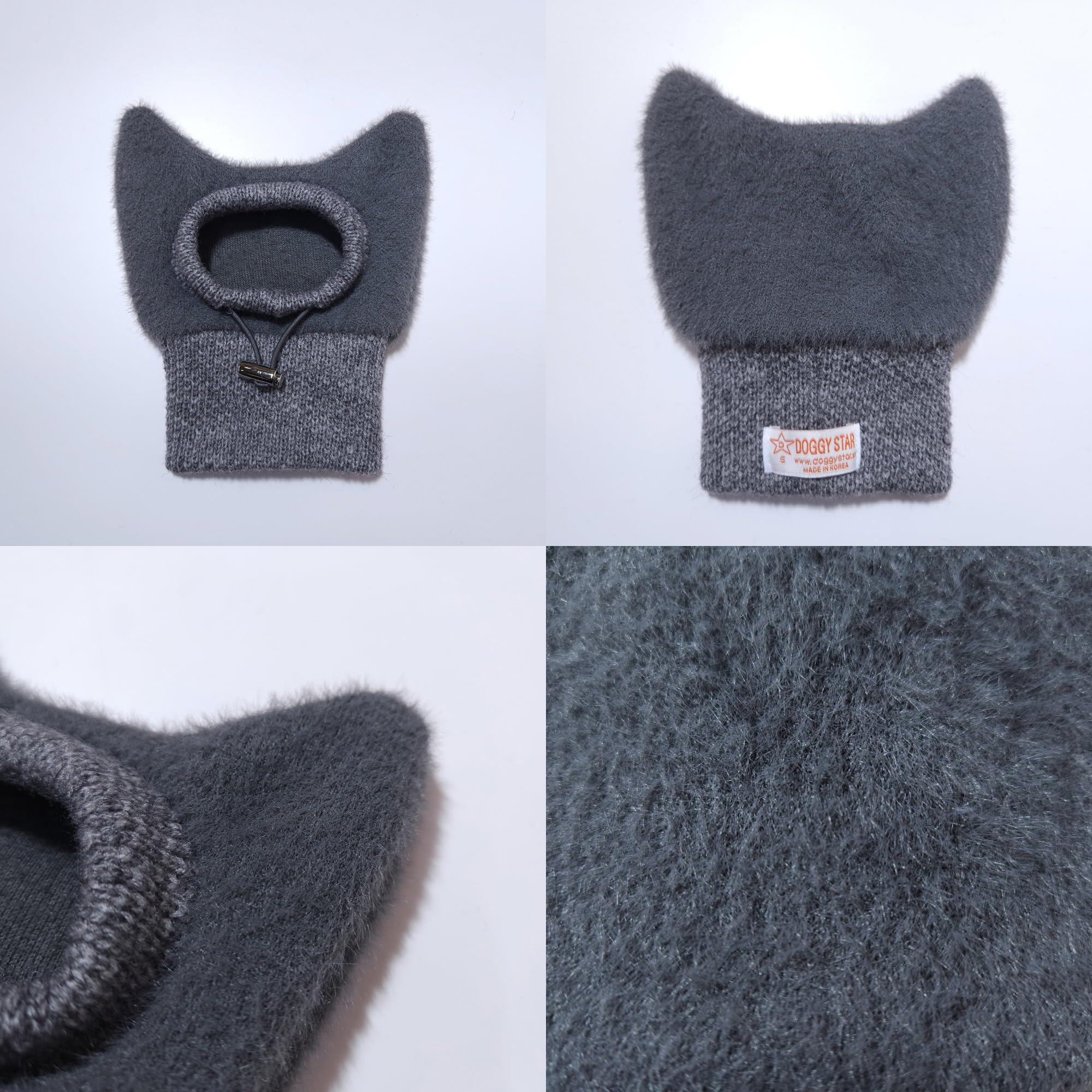 D Doggy Star adjustable stopper feature secures a comfortable fit.