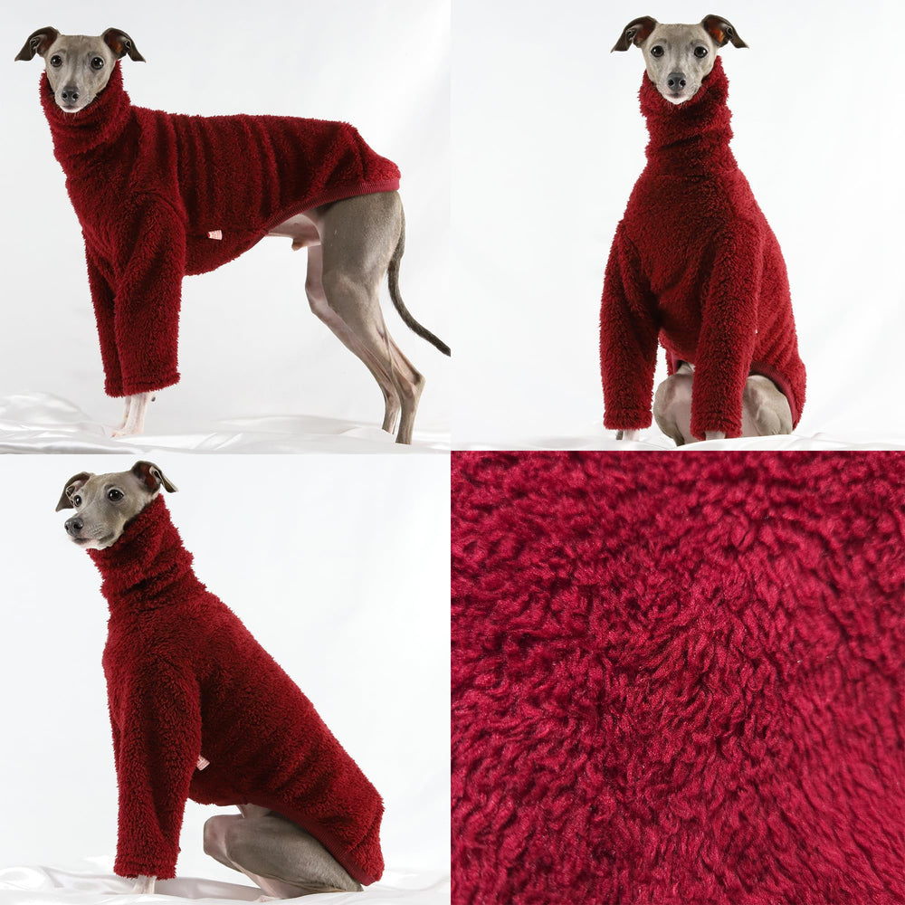 Doggystar close-up fleece finish feels soft against sensitive skin.