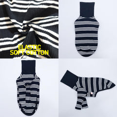 Doggystar Flexible cotton-spandex fabric closeup highlights soft stretch and durability.
