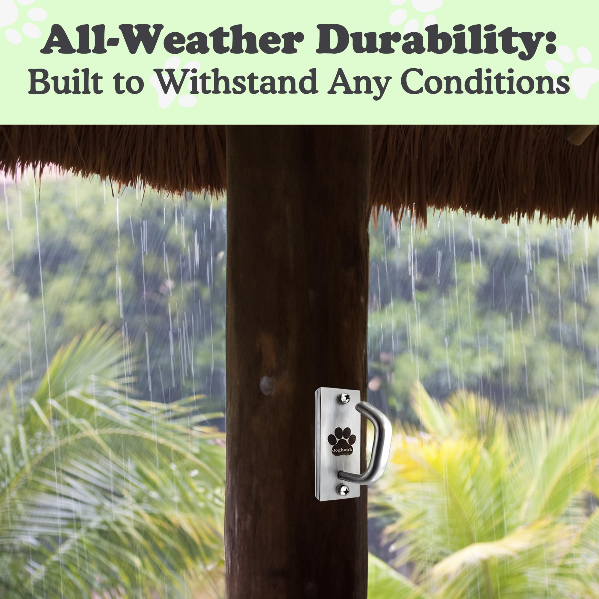 Doghook commercial-wall-hook durable for kennels and busy facilities.