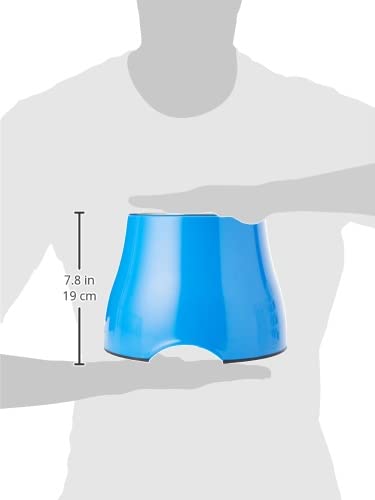 Dogit blue elevated bowl suits large dogs and modern kitchens.