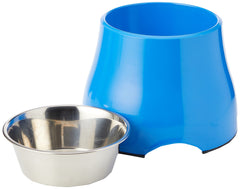 Dogit stainless steel inner bowl for hygienic meals.