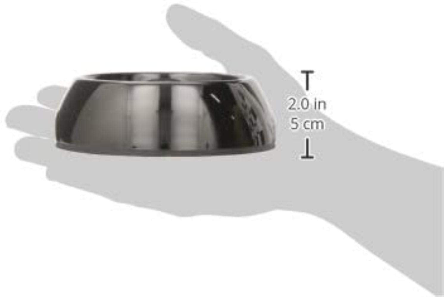 Dogit Go Slow bowl in black, medium, close-up shows durable, pet-safe materials.