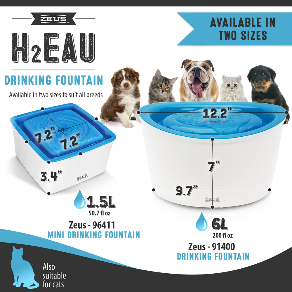 Dogit Zeus non-slip base provides stable placement during active pet moments.