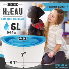 Dogit Zeus elevated design for pets provides stable feeding and spill prevention.