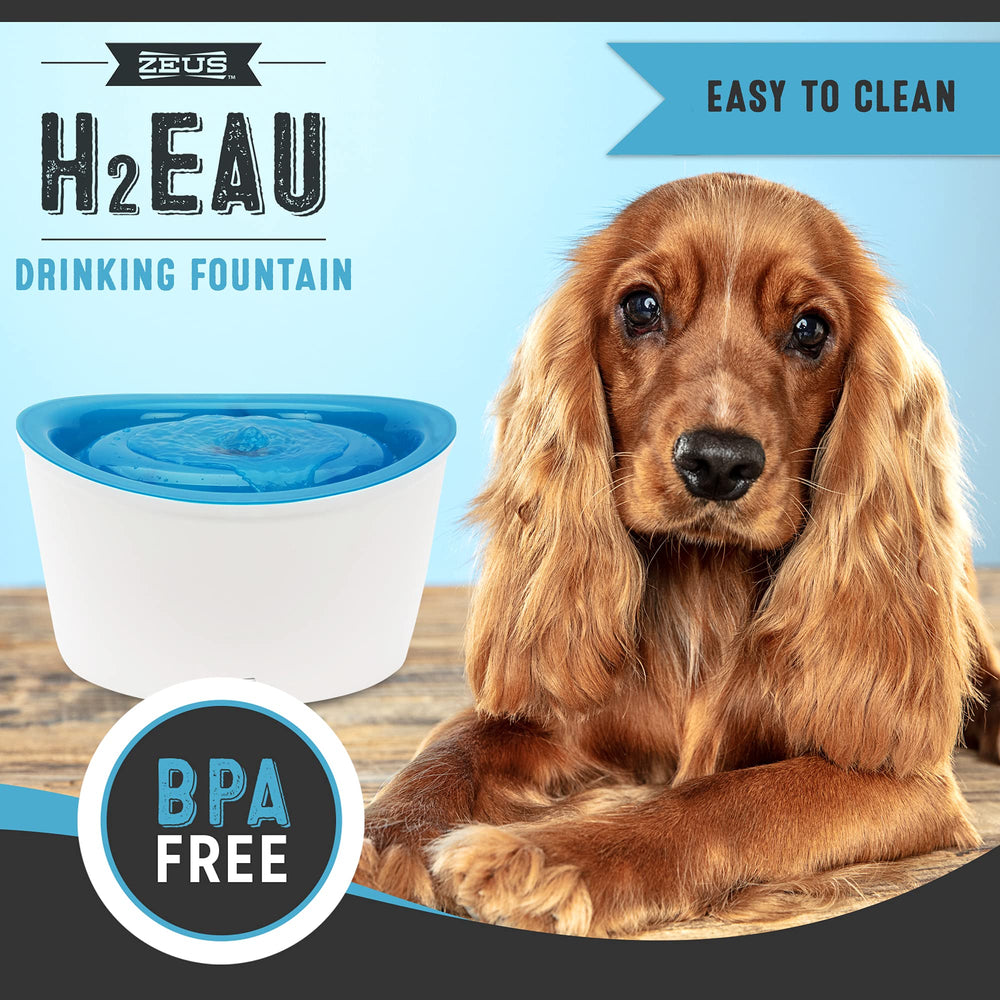 Dogit Zeus easy-clean filter area simplifies maintenance and quick water changes.