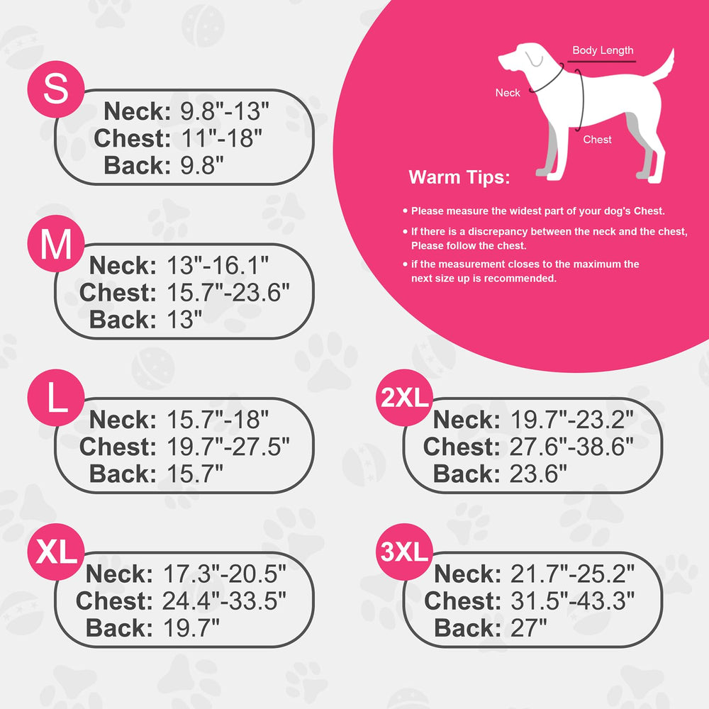 Doglay dog coat waterproof nylon outer shell that's durable and easy to clean