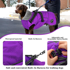 Doglay dog jacket reflective stripes at night boost visibility during evening strolls.