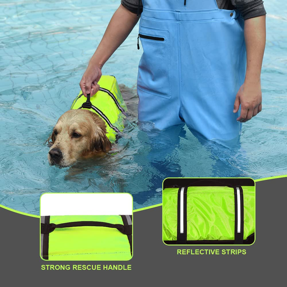 Doglay Life Jacket breathable mesh design for drainage and fast drying