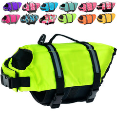 Doglay Life Jacket front view with bright visibility for safer water days
