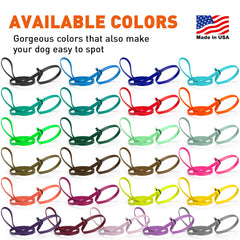 Dogline Biothane leash durable-material emphasizes long-lasting performance during energetic play.