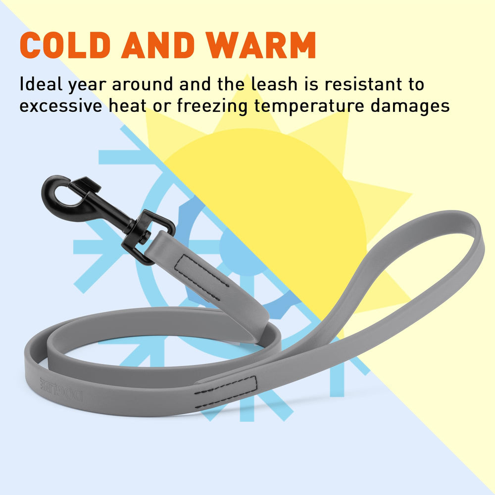 Dogline Biothane leash made in USA emphasizes quality and domestic sourcing.