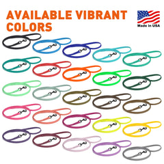 Dogline Biothane leash proudly made in the USA with premium materials