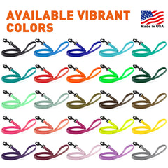 Swivel clip design on Dogline Biothane leash to prevent twisting during movement.