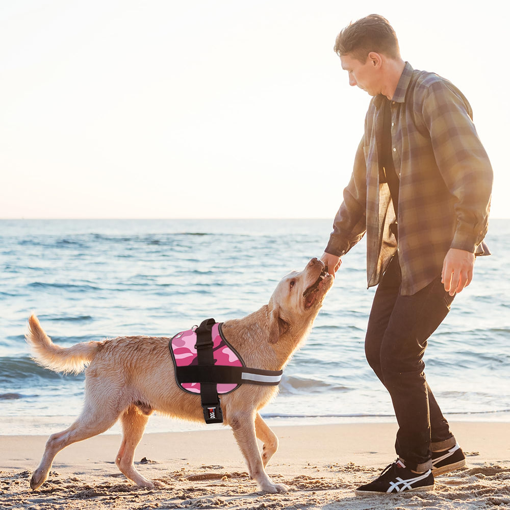 Dogline harness breathable neoprene material for comfort