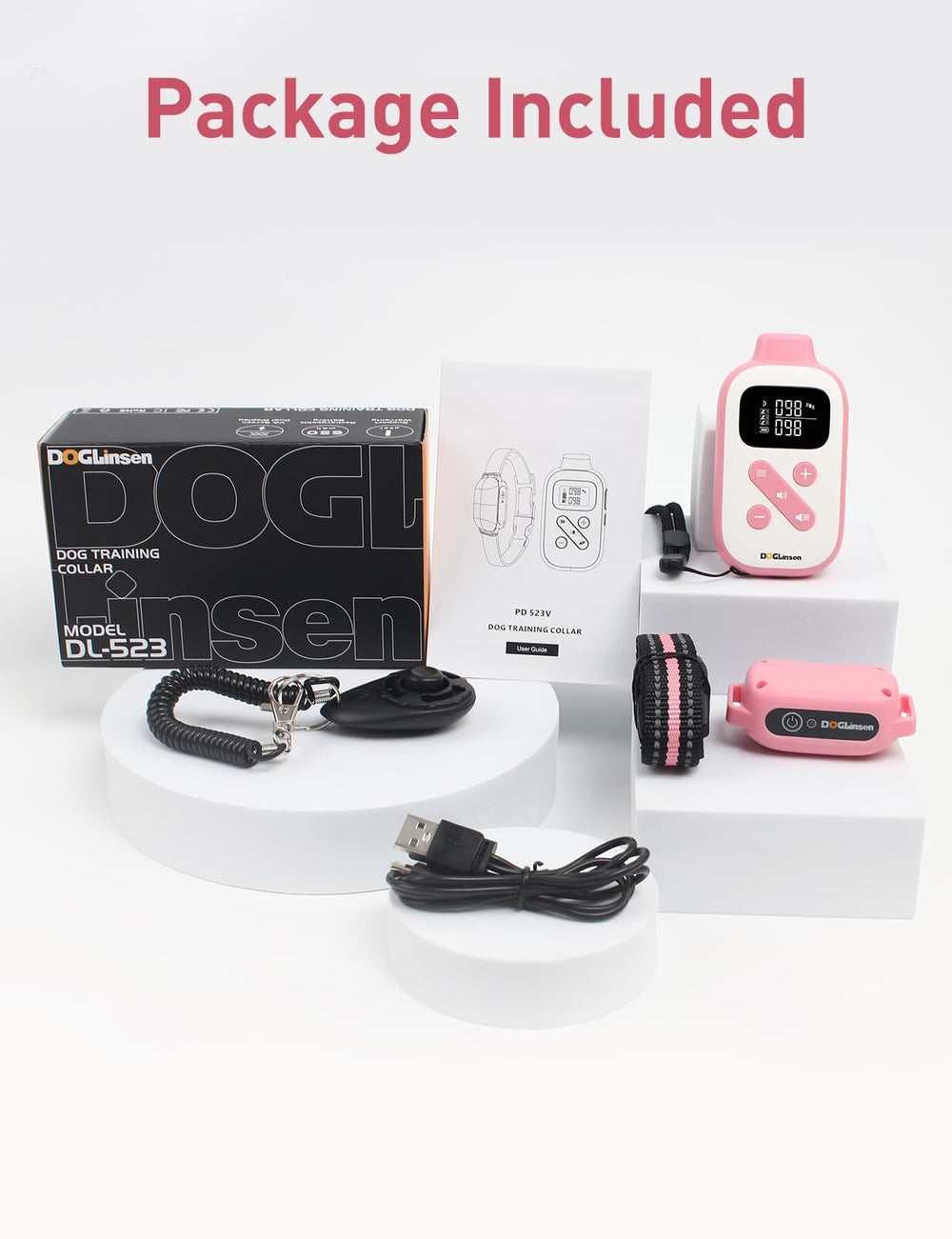 DOGLinsen easy-setup-training-session enables quick, ready-to-use training.