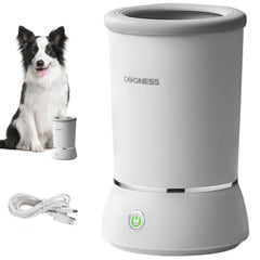 DOGNESS W01 automatic paw cleaner front view showing compact durable design