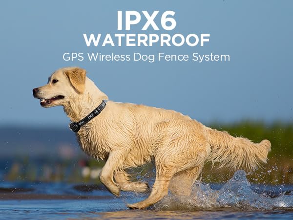 DOGOITM adjustable collar fit ensures comfort for 20-120 lb dogs.