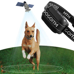 DOGOITM wireless fence setup shows quick, tool-free installation for instant containment.